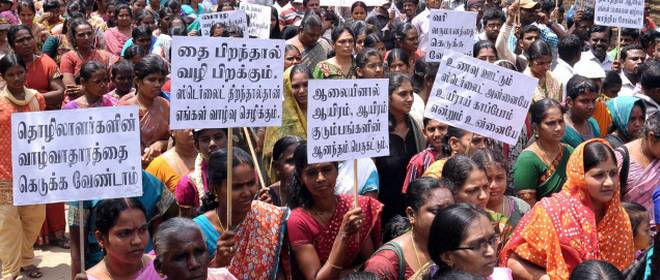 ias4sure.com - Sterlite Protest Issue